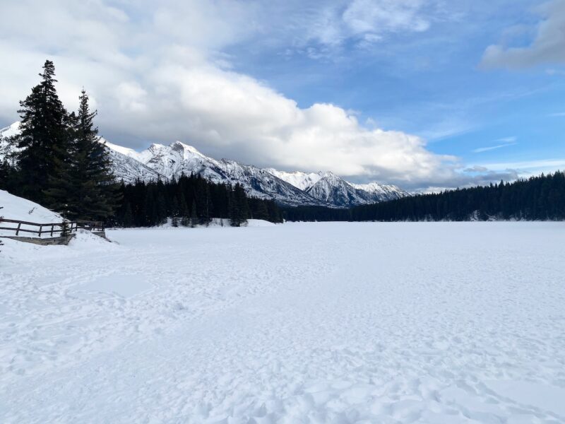 Lake Johnson, Alberta. Image © PlanetSKI